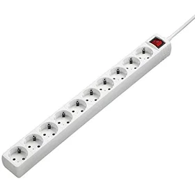Hama 10-Way Surge Protected Power Strip 3m 00137234