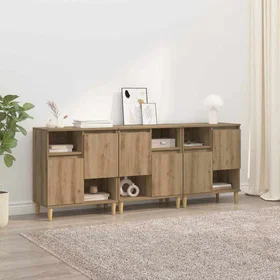 vidaXL 3415576 Sidobyta 6-dörr 60x35x70cm