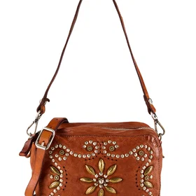 Campomaggi Kate C001080ND_X3014_C0539 Sac à bandoulière en cuir