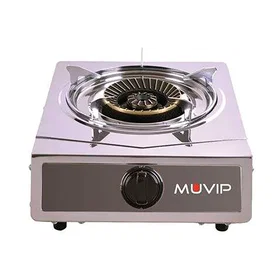 Muvip Mv0373 Cuisinière de camping à gaz 1 Brûleur Acier inoxydable One Size
