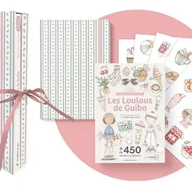 Les Editions de Saxe Les Loulous de Guibo Journaling Sticker Set