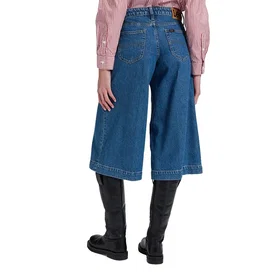 Lee Culotte Coupe Lâche Denim Shorts (Femme)