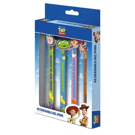 Toy Story Erasable Gel Pen 4-pack