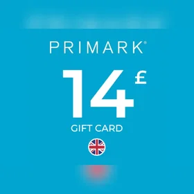 Primark Presentkort 14 GBP Nyckel