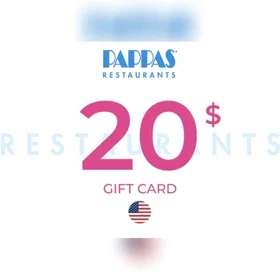 Pappa's Gavekort 20 USD