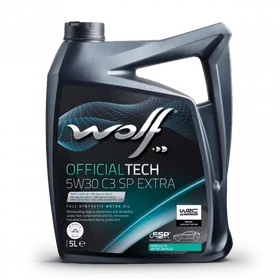 Wolf OFFICIALTECH 5W30 C3 SP EXTRA 5L