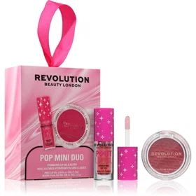 Revolution Pop Mini Duo Lip & Blush Gift Set for Women