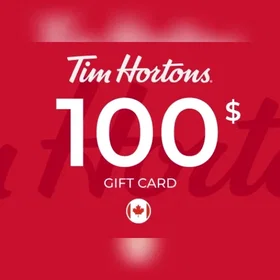 Tim Horton's Gavekort 100 CAD