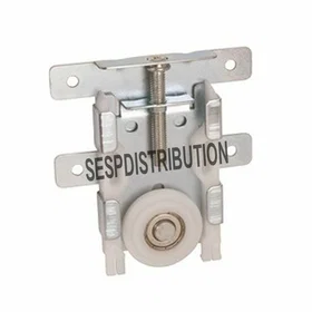 SESPDISTRIBUTION Multicolore Acier Roulettes de Porte Coulissante (2 Pièces)