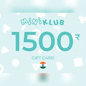 MiniKlub Gift Card 1500 SEK