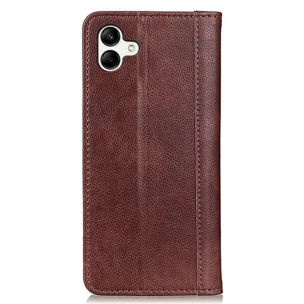 Samsung Leather Case with Magnetic Closure for Galaxy A04
