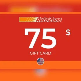 AutoZone Gavekort 75 USD