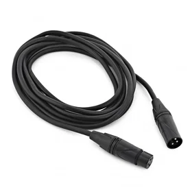 Gear4music XLR (M) to XLR (F) Pro Cable 3m XLRP-3