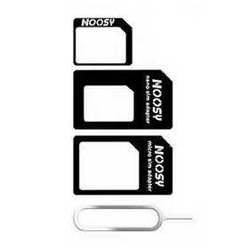 Noosy Nano till Micro SIM Adapter