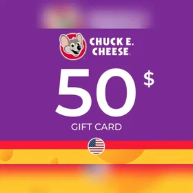 Chuck E. Cheese Gavekort 50 USD