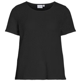 Vila viMine O-neck Kortärmad T-shirt (Dam)