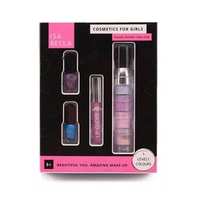 Johntoy Isabella Rouge Lip Gloss & Nail Polish Set