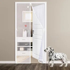 AWMDer Magnetisk Dörrskärm 95x225cm Magnetic Screen Door-1060