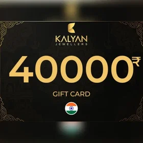 Kalyan Gold Jewellery Gift Card 40000 INR