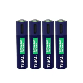 Trust AAA USB-C Rechargeable 500 mAh 4-pack