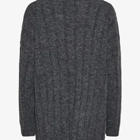 Pieces pcNadia LS High Neck Oversize Knit (Dame)