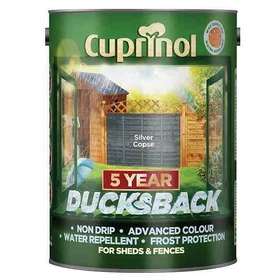 Cuprinol Wood Protection Ducksback Silver Copse 5L