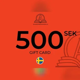 Akademibokhandeln Gift Card 500 SEK