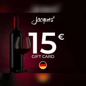 Jacques Wein-Depot Gift Card 15 EUR