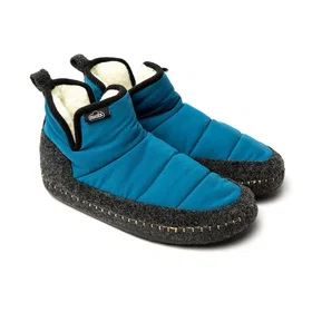 Nuvola Blå Ull Slippers (Dam)