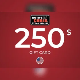 Ruth's Chris Steak House Gavekort 250 USD