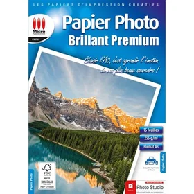 Micro Premium Photo Brillant A3 255g 15 st