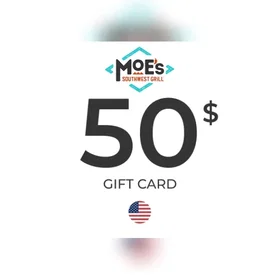Moe’s Southwest Grill Gavekort 50 USD