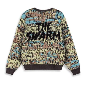 Grimey The Swarm Dc Shoes X Knit Sweatshirt (Unisex)