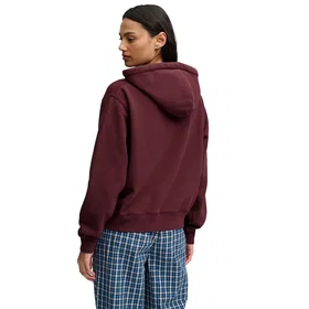 Superdry Athletic Essentials Applique Crop Hoodie (Dam)