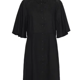 Selected Slfgulia 2/4 Kort Skjortekjole