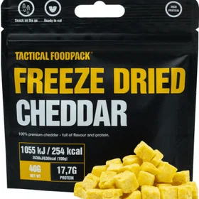 Tactical Foodpack Kylmäkuivattu Cheddar Snacks 40g