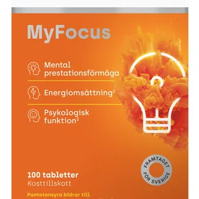 MittVal MyFocus 100 Tabletter