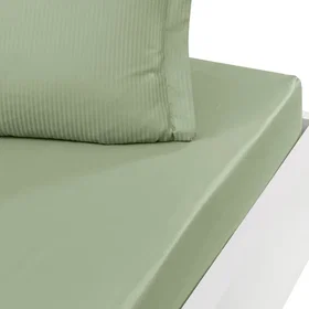 Sensei Maison Cotton Satin Fitted Sheet 90x200cm