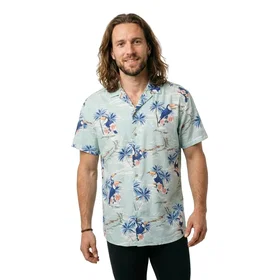 Jack & Jones Tropicana Resort Kortärmad Skjorta (Herr)