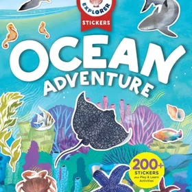 Workman-Lewis Backpack Explorer Stickers Ocean Adventure 200+ Stickers
