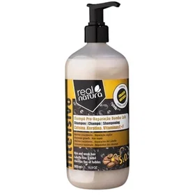 Real Natura Pro Bomba Café Shampoo kuiville hiuksille 500ml