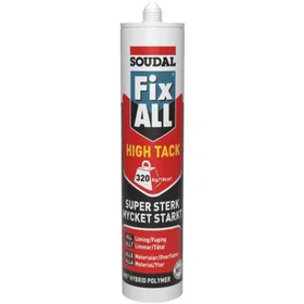 Soudal Fix All Høyklibende Klar Lim 290ml