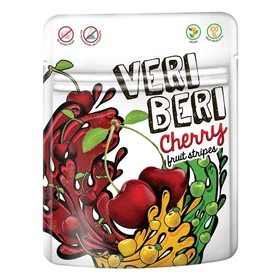 Veri Fruktstrimlor Körsbär 2 x 50g