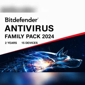Bitdefender Family Pack 15 Devices 2 Years