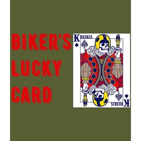 Kruskis Lucky Card Kortärmad T-shirt Dark Army Green 3XL (Herr)