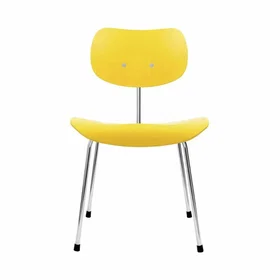 Eiermann SE68 Stol Gul & Chrome