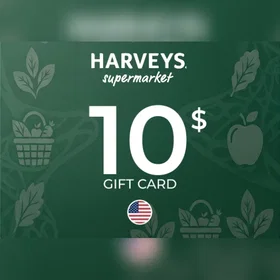 Harvey's Supermarkets Gavekort 10 USD