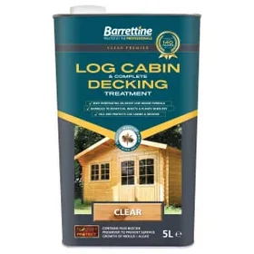 Barrettine Log Cabin Treatment Decking Treatment 5L