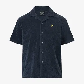 Lyle & Scott Honeycomb Towelling Resort Skjorta (Herr)