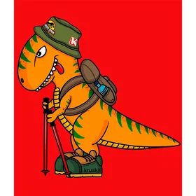 Kruskis Dino Trek Kortärmad T-shirt (Dam)